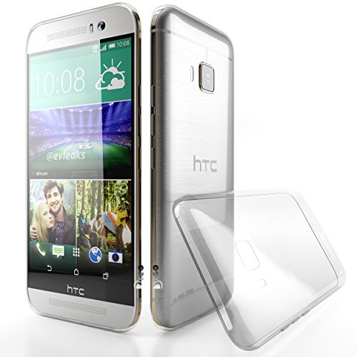 HTC One M9 Case, Dreo® [Crystal Flex] HTC One M9 Clear Case Premium Clear Flexible Soft TPU Material [Scratch Resistant / Anti Yellow-Aging / Slim Easy Grip] - Authentic Retail Packaging - for HTC One M9