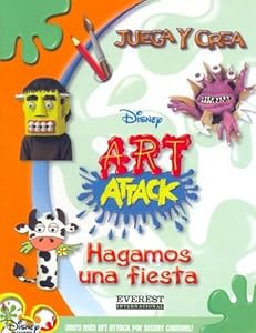 Hagamos Una Fiesta/ Let'S Throw A Party (Juega y Crea Disney Art Attack) (Spanish Edition)