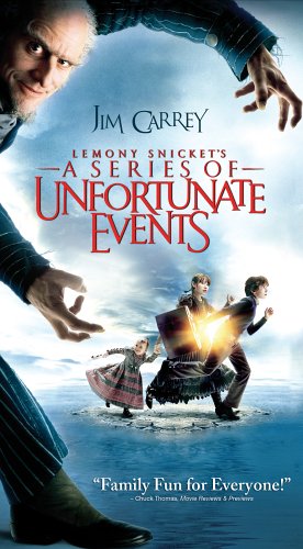 Lemony Snicket's A Series of Unfortunate Events VHS by Jim Carrey