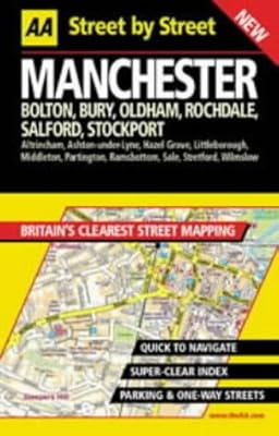 AA Street by Street Manchester Midi (AA Street by Street Atlases)