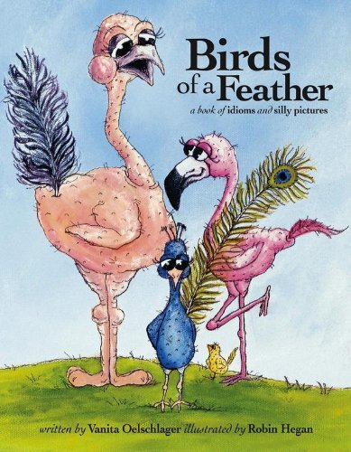 Birds of a Feather: A Book of Idioms and Silly Pictures by Vanita Oelschlager  ,
