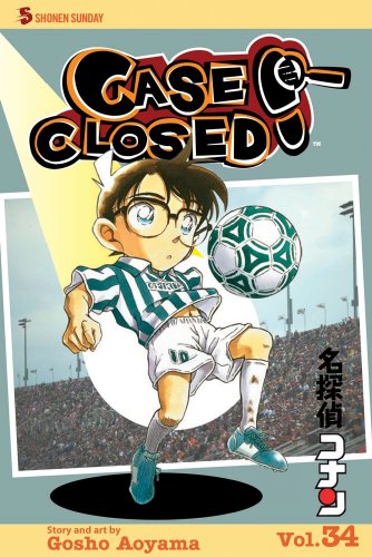 Case Closed, Vol. 34 (Case Closed (Graphic Novels)) by Gosho Aoyama