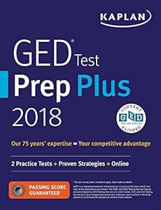 GED Test Prep Plus 2018: 2 Practice Tests + Proven Strategies + Online