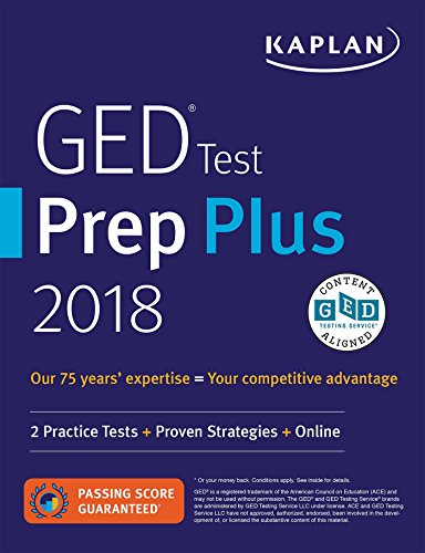 GED Test Prep Plus 2018: 2 Practice Tests + Proven Strategies + Online by Caren Van Slyke
