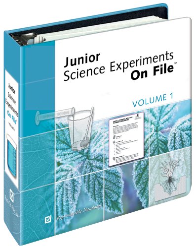 Junior Science Experiments on File by Aviva Ebner