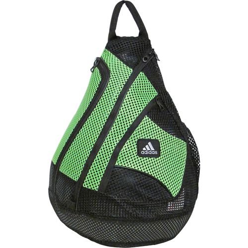 adidas Vista Mesh Sling Backpack, Solar Green/Black