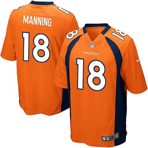 

Denver Broncos NFL 2013 Nike Peyton Manning Orange Home Game Jersey (Youth Small)