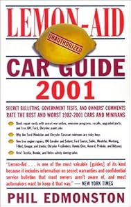 Lemon-Aid Car Guide 2001 by Phil Edmonston