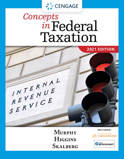 Bundle: Concepts in Federal Income Taxation 2021, 28th + CNOWv2, 1 term Printed Access Card by Kevin Murphy