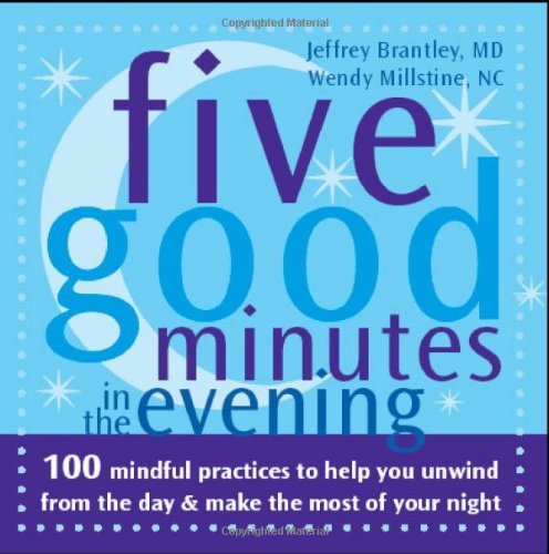 Five Good Minutes in the Evening: 100 Mindful Practices to Help You Unwind from the Day and Make the Most of Your Night (The Five Good Minutes Series) by Jeffrey Brantley