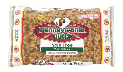 pennsylvania dutch yolk free wide pasta ribbons, 12-ounce (pack