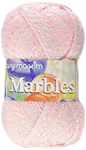 Algopix Similar Product 20 - Mary Maxim Baby Marbles Yarn, Bubblegum