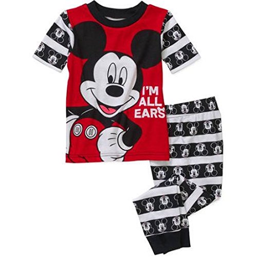 Disney Mickey Mouse Little Boys' Toddler Short Sleeve Pajama Set