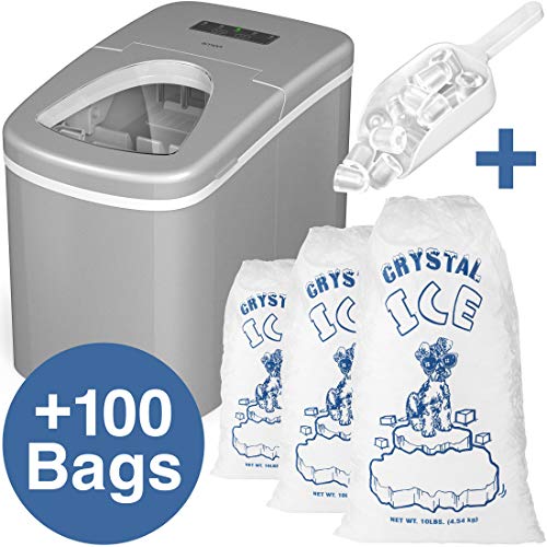 Algopix Similar Product 16 - hOmeLabs Portable Ice Maker Machine