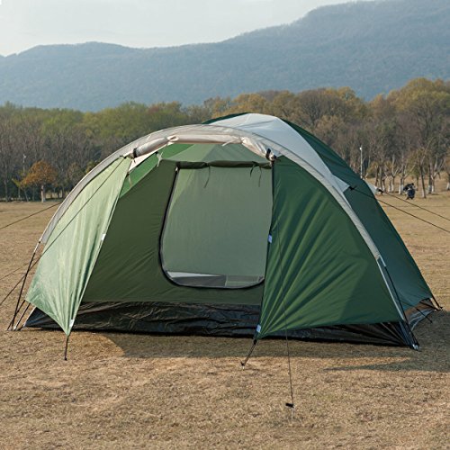 Semoo Double Layer ,3-4 Person, 3-Season Lightweight Camping/Traveling Tent with Carry Bag - Image 4
