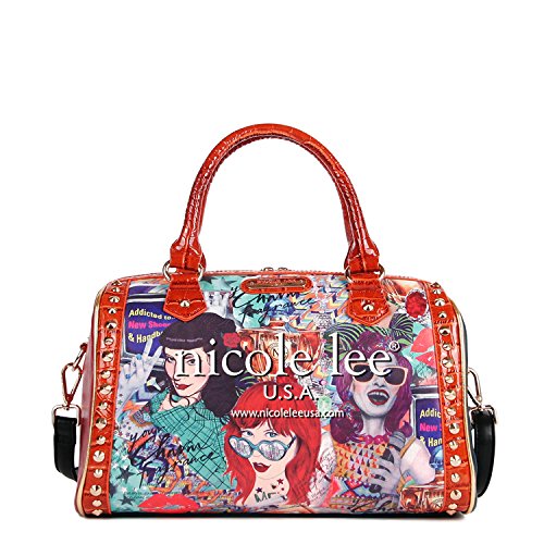 Algopix Similar Product 5 - Nicole Lee Shelby Retro PRINT BOSTON