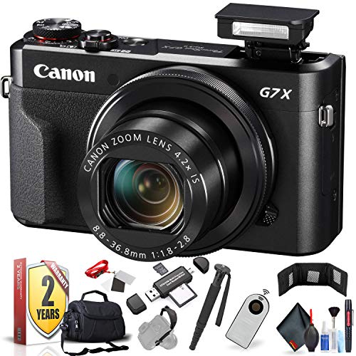 Canon PowerShot G7 X Mark II Digital Camera (Intl Model) +Extra Accessory Bundle - Picture 6 of 6