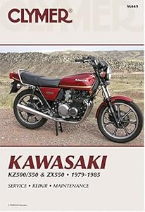 Kawasaki Kz 500-550 and Zx 550 Fours, 1979 1985