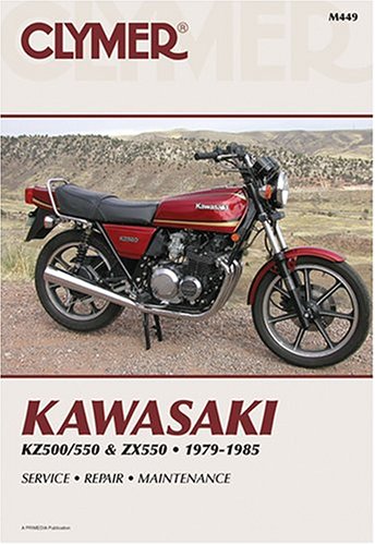 Kawasaki Kz 500-550 and Zx 550 Fours, 1979 1985 by Clymer Publications
