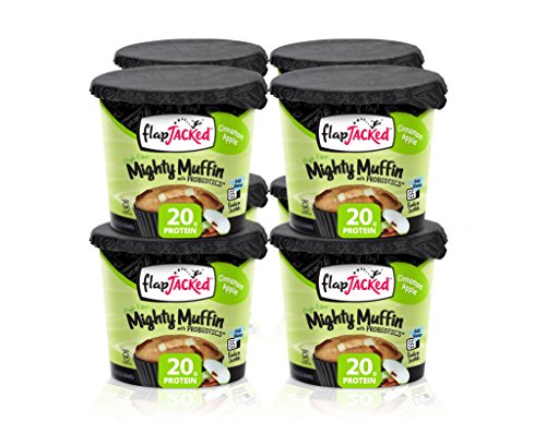 FlapJacked Cinnamon Apple Mighty Muffin with Probiotics {8 Pack}