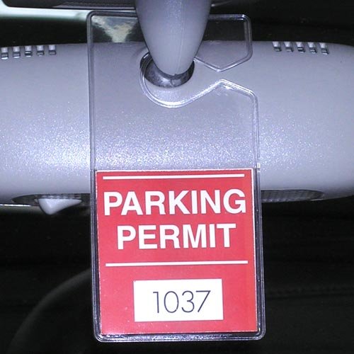 

StoreSMART® - Pocket Hanger for Parking - Holds 2 3/4" x 3" insert - 20-Pack - Vinyl Plastic - SPC3924S-20