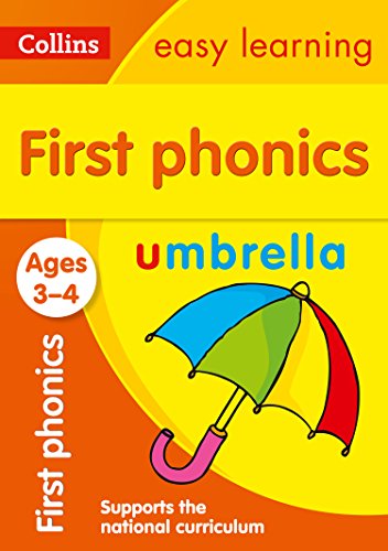 First Phonics: Ages 3-5 (Collins Easy Learning Preschool)
