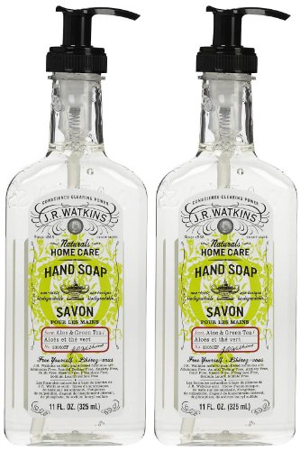 J. R. Watkins Liquid Hand Soap - Aloe & Green Tea - 11 oz - 2 pk
