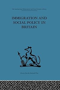 Immigration and Social Policy in Britain