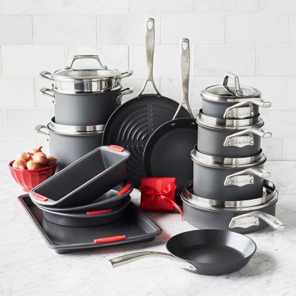Sur La Table Hard Anodized Nonstick 20-Piece Set 84516-C