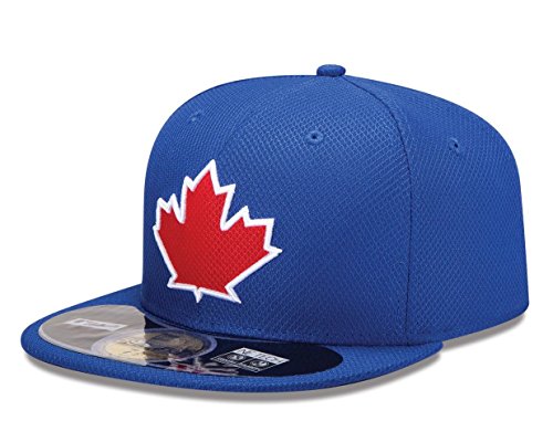 New Era Mens 59Fifty Diamond Tech Toronto Blue Jays Cap