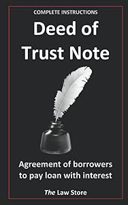Deed Of Trust Note: Agreement Of Borrowers To Pay Loan With Interest