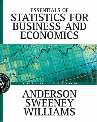 Essentials of Statistics for Business and Economics with Data Files CD-ROM by David R. Anderson