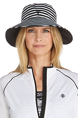 Coolibar UPF 50+ Women's Reversible Pool Hat - Sun Protective