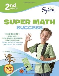 Second Grade Super Math Success (Sylvan Super Workbooks) (Math Super Workbooks)