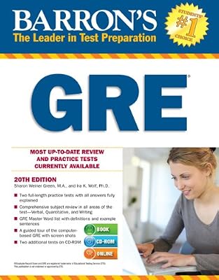 Barron's GRE with CD-ROM, 20th Edition