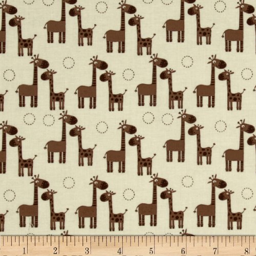 

Riley Blake Giraffe Crossing Giraffe Giraffe Cream Fabric