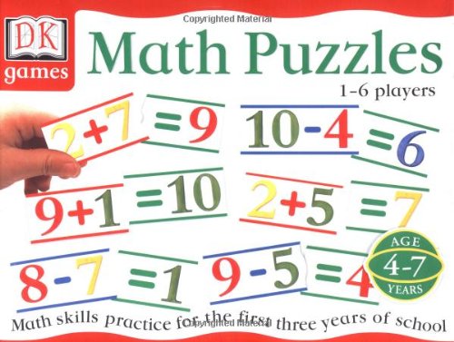 DK Games: Math Puzzles by DK Publishing