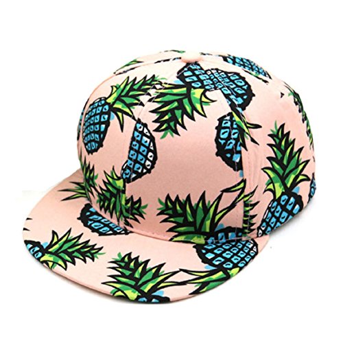 Shensee Neutral Design Pineapple Snapback Bboy Hat Adjustable Baseball Cap Hip-hop Hat