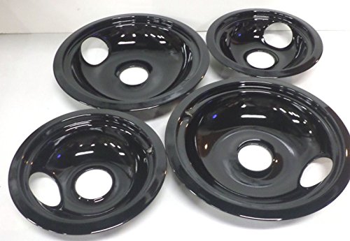 Algopix Similar Product 7 - Drip Pans DB4 for GE Range Porcelain
