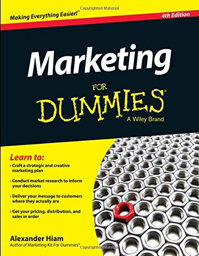 Marketing For Dummies by Alexander Hiam