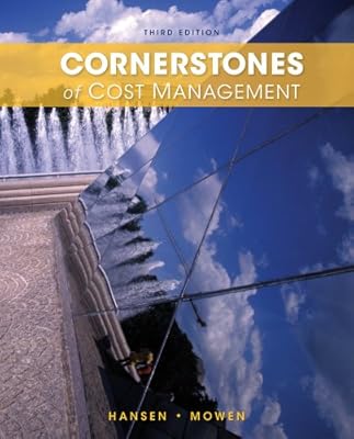 Cornerstones of Cost Management