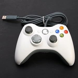 Manette sans fil Microsoft Xbox360 Xbox 360 officielle blanche HS