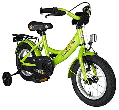 BIKESTAR® Premium Vélo pour enfants à partir d'env. 3 ★ Edition Classic 12 ★ Couleur Vert