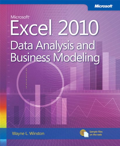 Microsoft Excel 2010 Data Analysis and Business Modeling by Wayne Winston