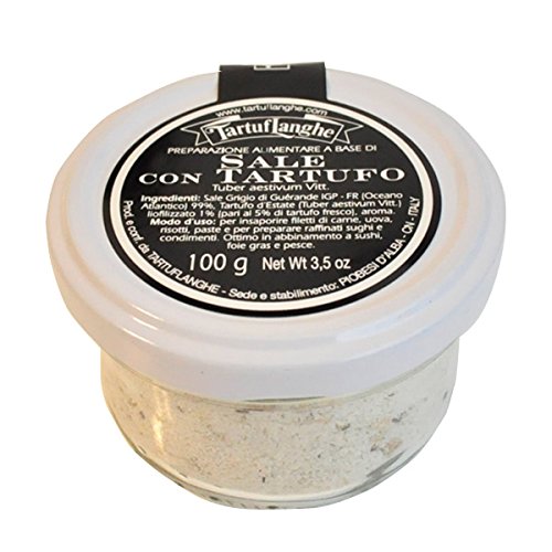 TartufLanghe タルトゥフランゲ社 トリュフソルト（黒）100g [並行輸入品]