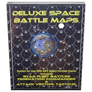 Click to buy Federation Commander and Star Fleet Battles: Deluxe Space Battle Maps from Amazon! Click to buy Federation Commander and Star Fleet Battles: Deluxe Space Battle Maps from Amazon!