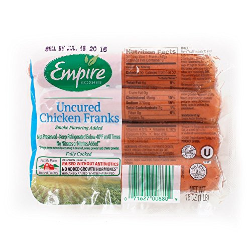 Algopix Similar Product 5 - Empire Chicken Franks, 16 oz