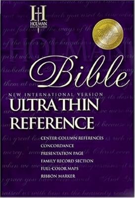 Ultrathin Reference Bible - NIV by None (1989-12-03)