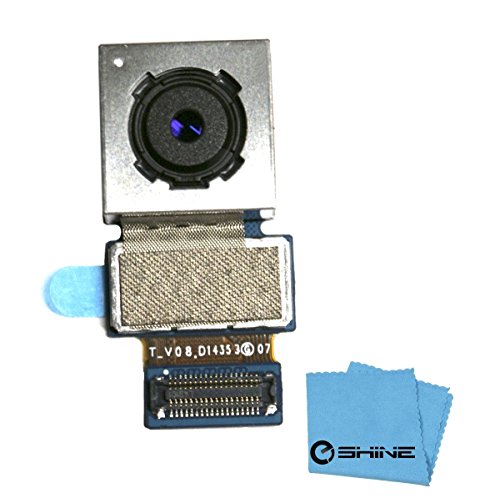 EShine® Rear Facing Back Main Camera Module Flex Cable Replacement for Note 4 N910 N910A, N910V, N910T, N910P, N910R4 (ALL CARRIERS) + EShine Cloth
