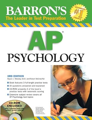 Barron's AP Psychology (Book & CD-ROM)